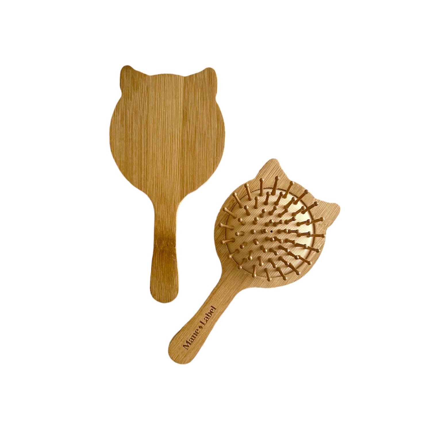 Bamboo cat brush hotsell