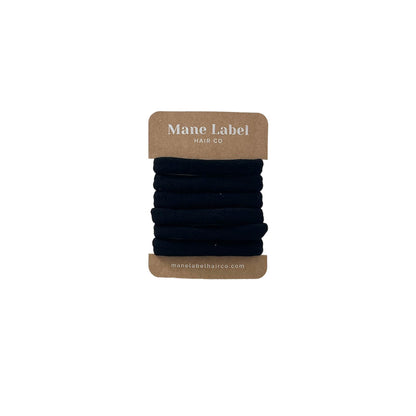 Hair ties / Mane Label custom color to match your Sway / black