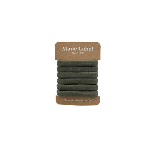 Hair ties / Mane Label custom color to match your Sway / olive green