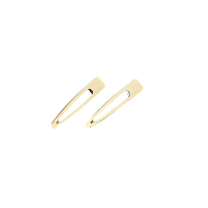 Wood and metal Plastic FREE hair clip | Off White