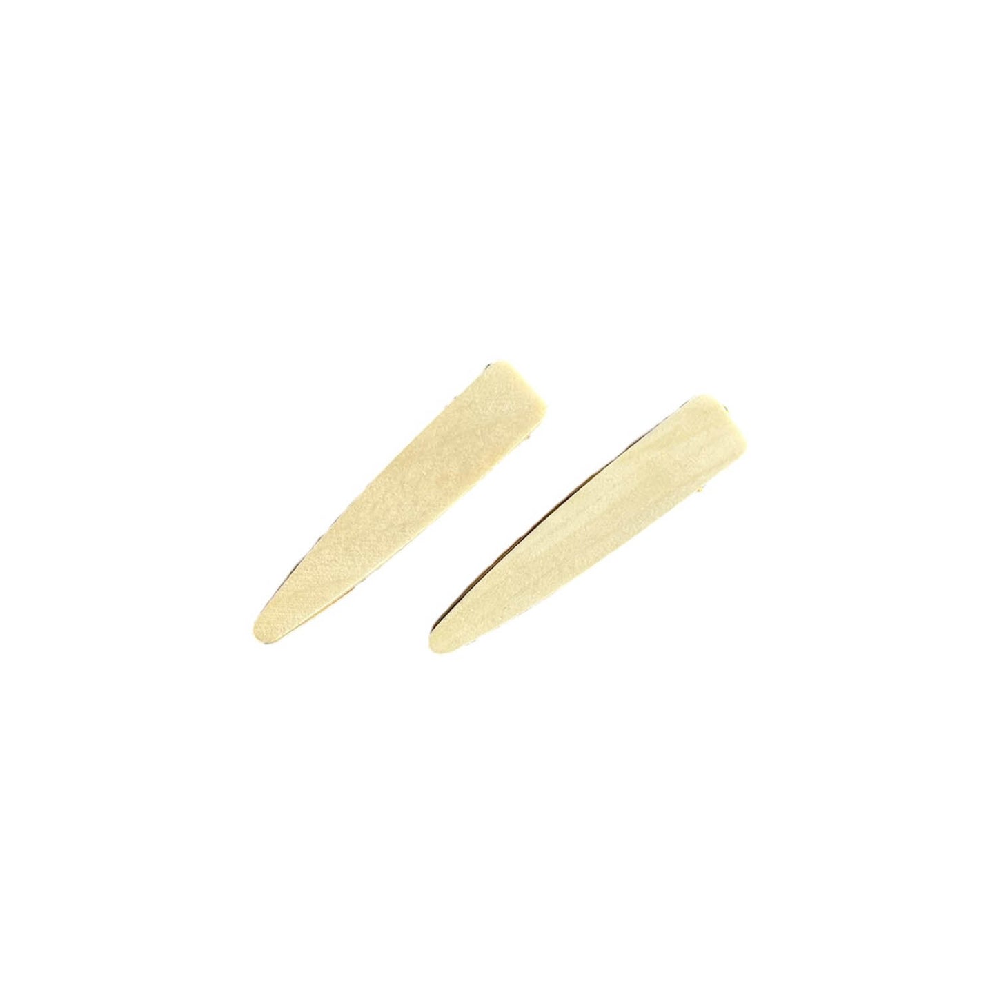 Wood and metal Plastic FREE hair clip | Off White