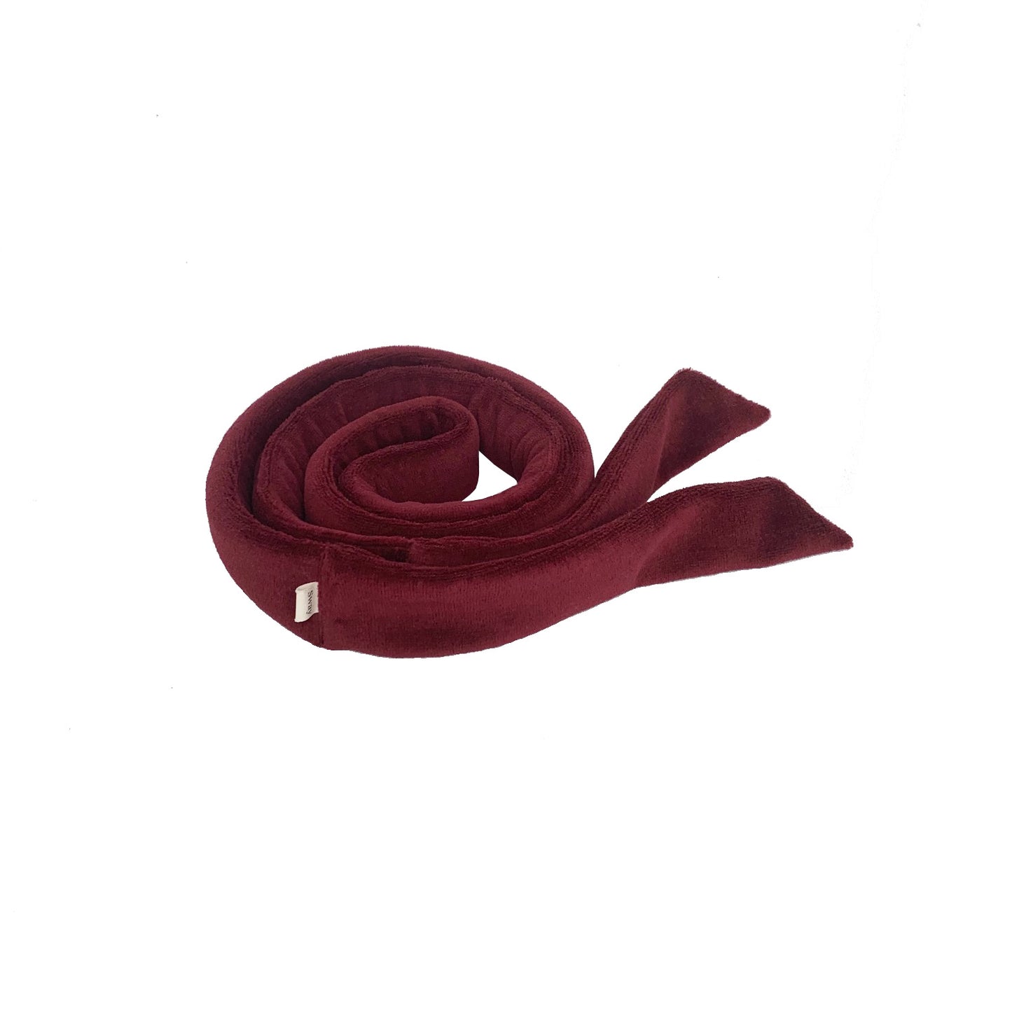 The Original Sway Heatless Curling Velour Ribbon | Hair Wrap for Perfect Curls | Wine