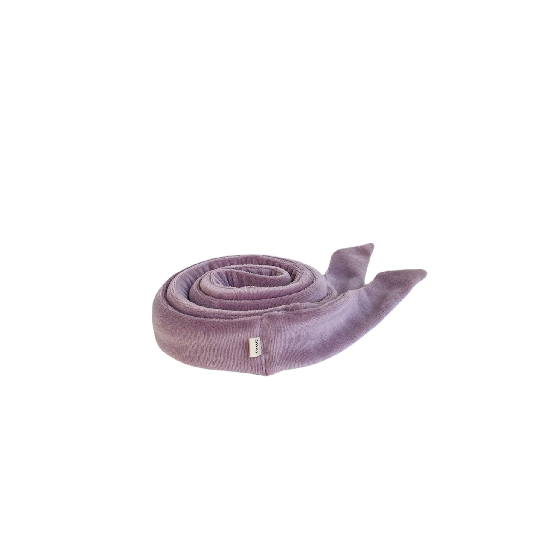 The Sway / Kids / Heatless curling ribbon / Made in USA / Cotton velour / Lilac / Curls / Beachy waves / Beach hair