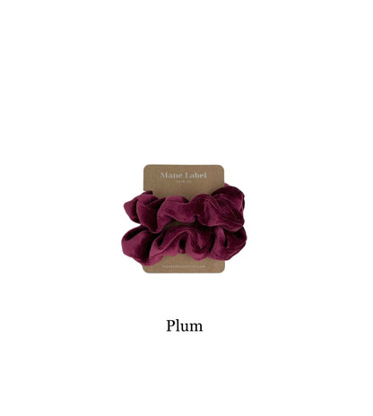 Luxurious Velour Scrunchies - Complete Your Stunning Heatless Curls Look